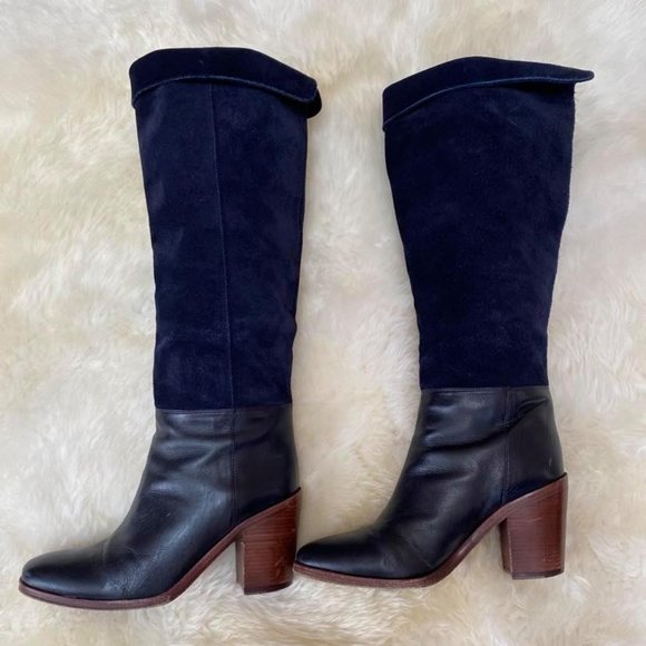Vero Cuoio Shoes - VERO CUGIO Leather/suede black boot. Size 7m